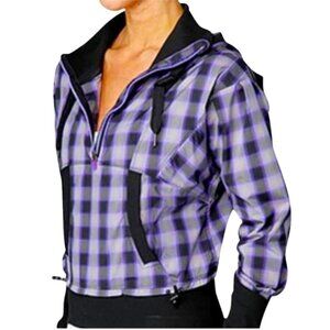 lululemon athletica Purple Plaid Ski Jacket